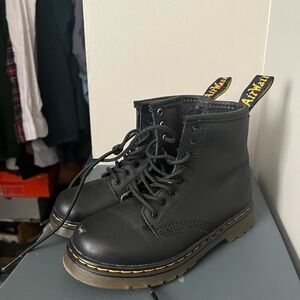 Dr. Martens Black Leather Boots